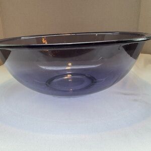 Vintage PYREX 404 Mixing Bowl – Purple/Amethyst Glass – 4 Quart – Made in USA